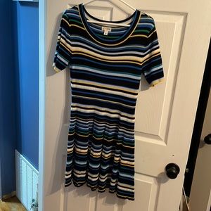 Maison Jules Sweater dress Size Large New Never Worn Without Tag